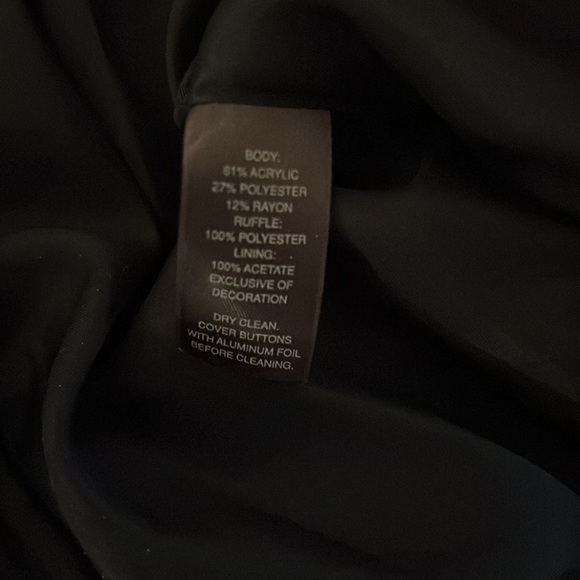 White House Black Market Black & White Checkered Blazer - Picture 7 of 8